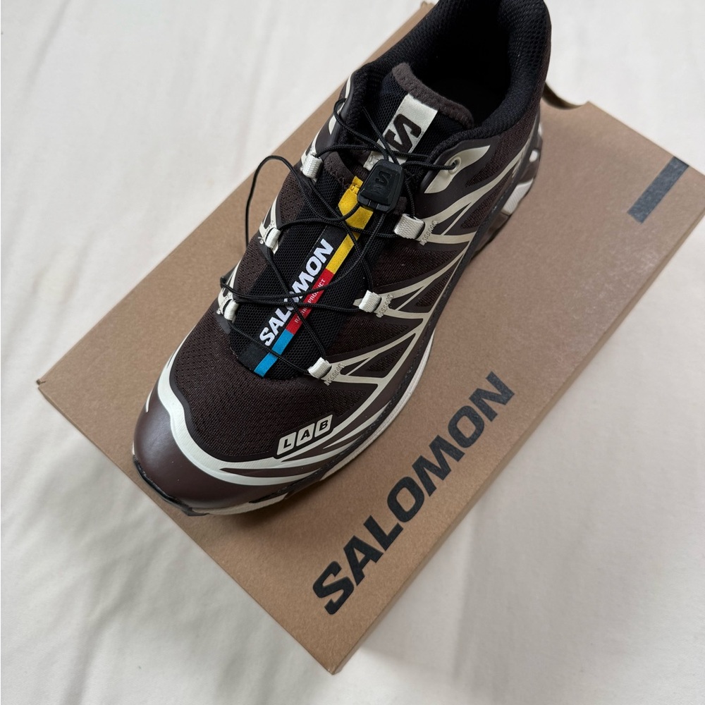 Salomon XT-6 Brown Trail Shoe